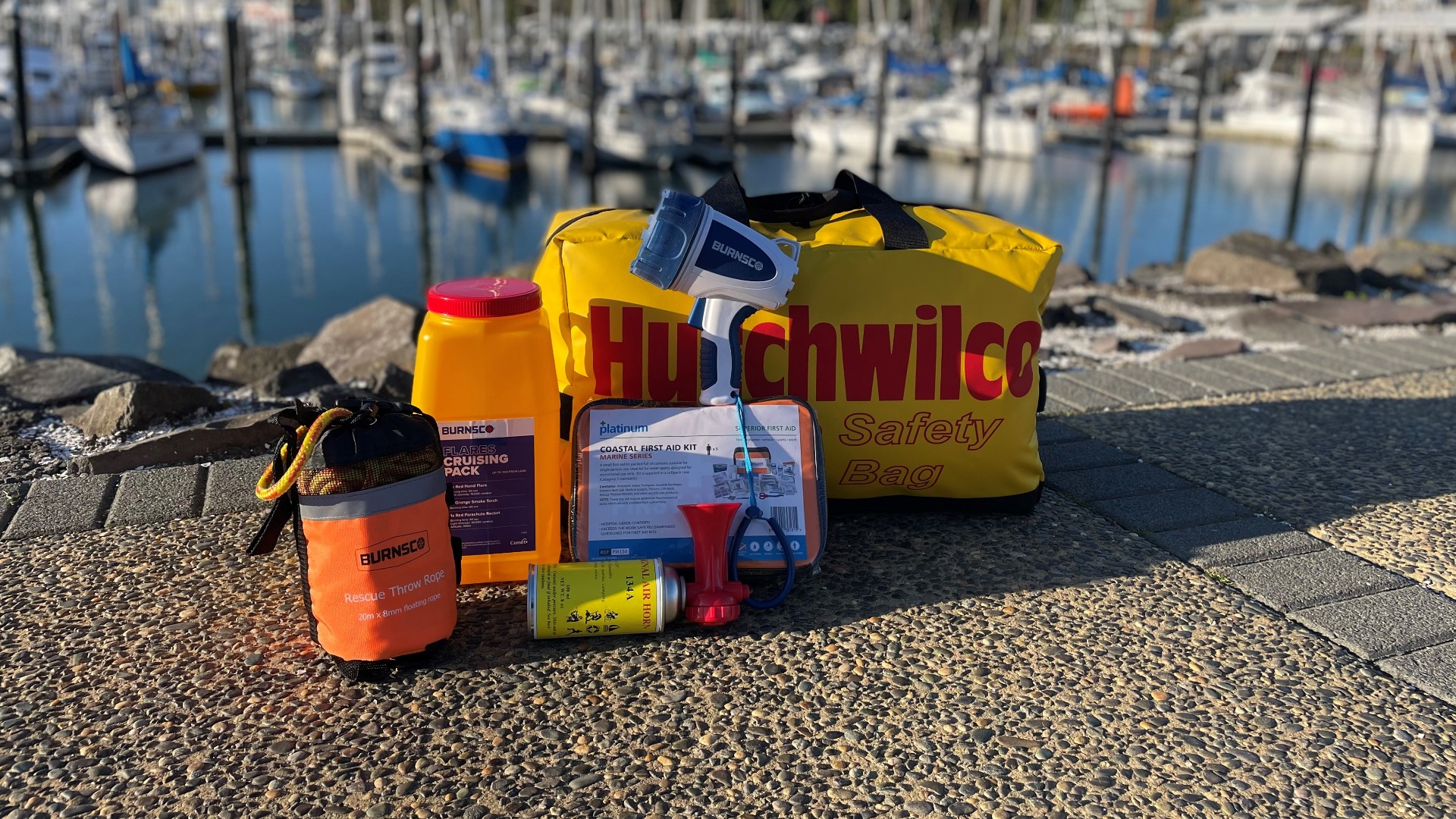 Marine Grab Bag | Safety | Boating | Burnsco | NZ
